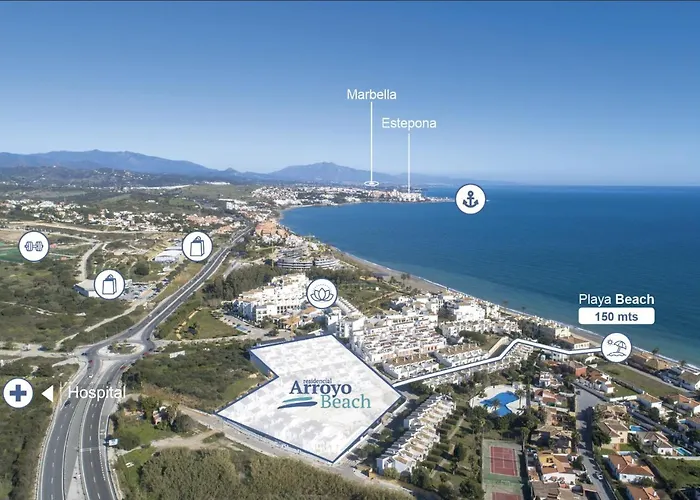 Apartment Sunsets - Modern 3-br Beachside Estepona